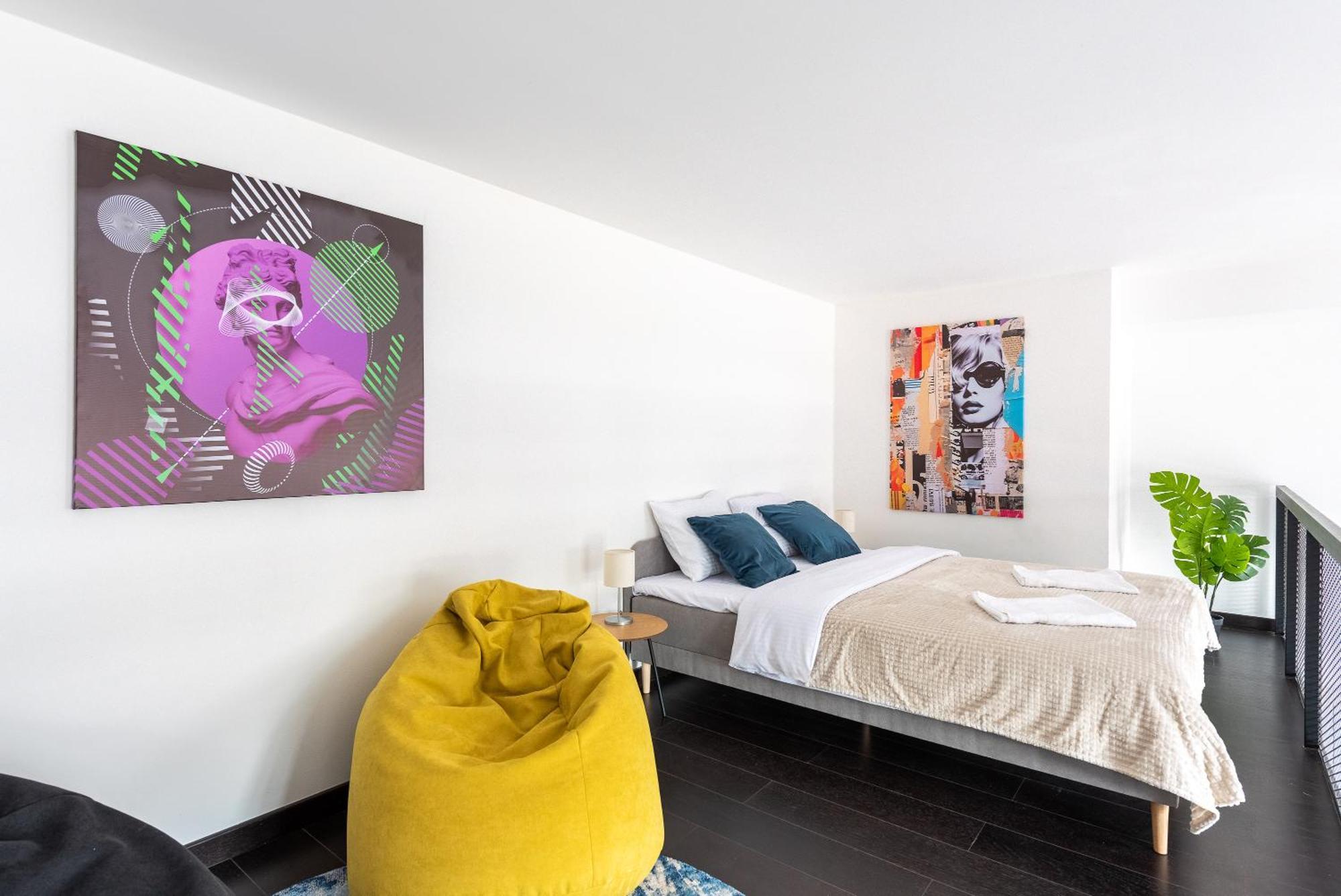 Apartments With Large Balcony, Parking Prague Exterior photo